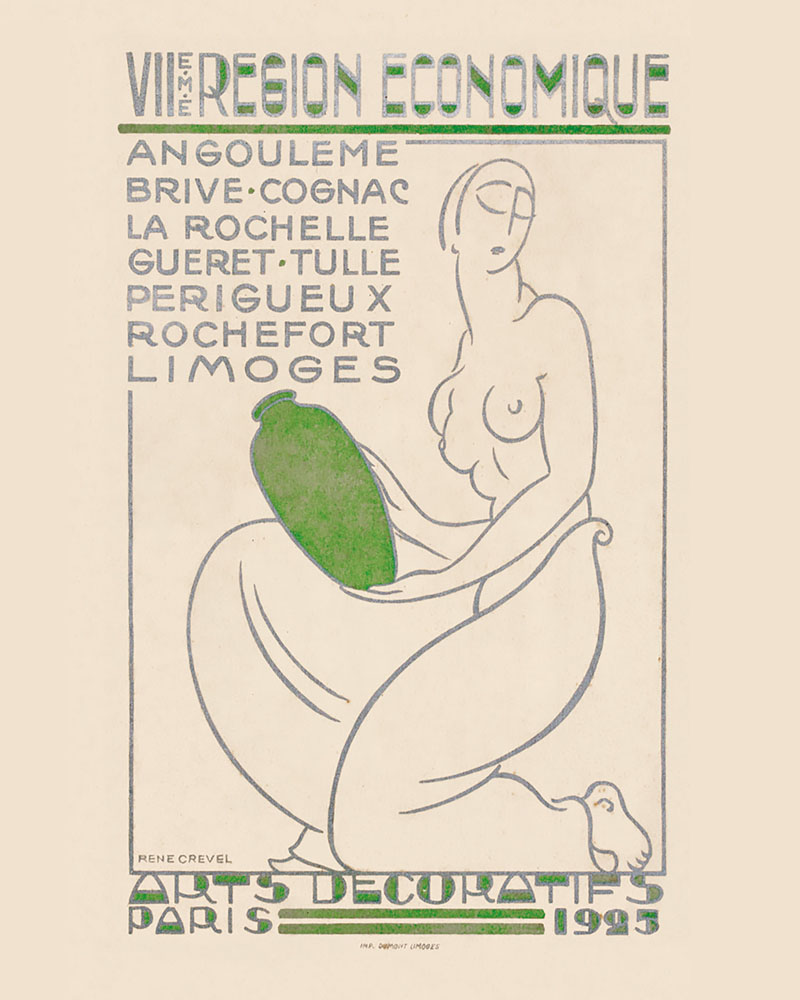 Graphic design and illustration René Crevel
